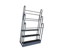 Generico Scaffale tovaglie tessuto, espositore con scritte pellicola di PVC, for una facile organizzazione progetti artigianali e domestici