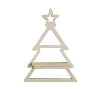 Generico Scaffali In Legno - Design Albero di Natale Supporto per Decorazione Domestica | Ripiani per Piante Appendibili in Legno Natalizio | Per Le Feste Camera Da Soggiorno Cucina Ingresso
