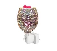 Generico Scaldatore per Candele,Fragranza con Timer | Bruciatore di Elettrico con Luce,per Appartamento Bagno Camera da Dormitorio Hotel Centro Benessere Natale Compleanno Festa della Mamma