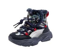 Generico Scarpe Bambina Caldi,Stivali Invernali Caldi Per Bambini Calzature Spesse E Comode Per Bambine E Bambini Perfette Per Le Giornate Nevose E Le Attività All'Aperto