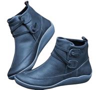 Generico Scarpe Barca Scarpe Donna con Plantare Estraibile E Stivali Invernali Eleganti e Comodi Che mostrano delle Donne! Scarpre Donna Ciabatte Sanitarie Donna (Blue, 38)