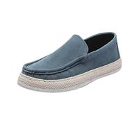 Generico Scarpe da Barca Uomo Senza Lacci Eleganti Traspirante Mocassini Uomo Leggero Bianche Fitness Scarpe da Running Business Scarpe Uomo Sneakers Sportive