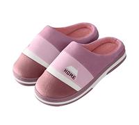 Generico Scarpe da Casa Donna Pantofole Memory Foam Donna Pantofole da Donna Pantofole da casa in Memory Foam Calde Invernali morbide Donna Scarpe Invernali Ciabatte Riposella Donna (Purple, 36-37)