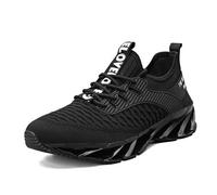 Generico Scarpe da Corsa Uomo Casual con Lacci Passeggio Ammortizzazione Trekking Sportive Donna Ginnastica Elasticizzate Tennis Outdoor Fitness