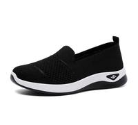 Generico Scarpe da Donna Eleganti e Comode Sportive Esterno Hands Free Slip On Memory Foam per Camminare Correre Traspirante Antiscivolo Corsa Senza Lacci