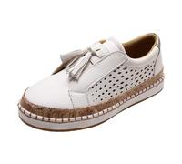 Generico Scarpe da Ginnastica Donna,Sneakers Basse Elastiche a Piedi Nudi Ortopediche con Supporto dell'Arco Plantare per Uso Casual e Professionale