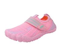 Generico Scarpe da Ginnastica Ragazze,Sneaker Leggere Suola Piatta Sportive Traspiranti per Bambina con Strappi Regolabili Confortevole Casual Semplice