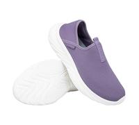 Generico Scarpe da Passeggio Donna Comode Sportive Basse Scarpe Orthopediche Morbide da in Tessuto Traspirante Passeggio On in Schiuma Comodi (Purple,38)
