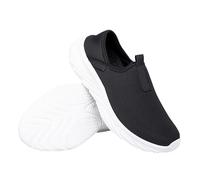 Generico Scarpe da Passeggio Donna Comode Sportive Basse Scarpe Orthopediche Morbide da in Tessuto Traspirante Passeggio On in Schiuma Comodi (Black,40)