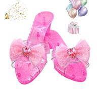 Generico Scarpe Da Principessa Per Ragazze - Scarpe Con Tacco Per Gioco Di Finta Per Bambini Piccoli | Tacchi Per Appassionati Di Costumi Da Scena E Collezionisti Di Fiabe Per Occasioni Speciali