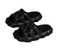 Generico scarpe donna estive comode ciabatte doccia Traspirante e resistente, suola antiscivolo. Adatto per la casa e ogni spazio esterno.(Nero40)