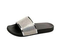 Generico scarpe donna estive slip on donna Suola spessa confortevole, resistente e versatile. Adatto per uso domestico e spazi esterni.(Nero39)