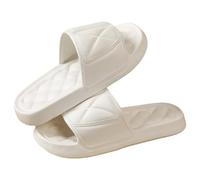 Generico scarpe donna estive slip on donna Suola spessa traforata, stabile e pratica. Adatto per uso continuativo in casa.(Bianco38)