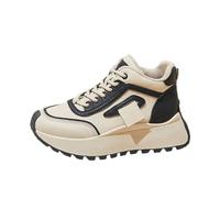 Generico Scarpe Donna Memory Foam Scarpe Ginnastica Womens Shoes Casual Shoes Womens Mesh Front Mesh Breathable Flat Sport Sportive Basse Sneakers Sneakers Ortopediche Donna (Black,39)