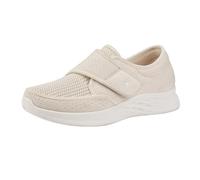 Generico Scarpe per Palestra Donna Scarpe Fitness da Passeggio Estive da Donna in Rete,Comode E Traspiranti,per Anziani,Vecchie in Tessuto,Sneakers Ginnastica (Beige,37)