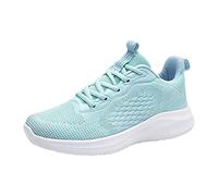 Generico Scarpe per Palestra Donna Scarpe Running da Corsa da Donna con Lacci sul Davanti Sportive Sportive Sneakers Casual Sneakers Running (Mint Green,41)