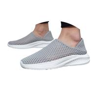 Generico Scarpe Sneakers Uomo - Sneakers Traspiranti in Maglia da Uomo Comode Scarpe Casual Slip-On per Camminare Correre Fare Yoga Palestra Spiaggia Estate Primavera