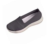 Generico Scarpe Sportive da Donna Camminare Correre alla Moda Ortopediche Design Traspirante con Mesh Costruzione Piattaforma Piatta per Corsa e Tennis Urbani