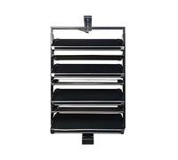 Generico Scarpiera Estraibile Girevole A 360°, Organizer Multistrato Regolabile In Altezza, Ripiano Portaoggetti Verticale, For Guardaroba, Corridoio, Ingresso(7 tier)