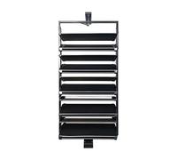 Generico Scarpiera Estraibile Girevole A 360°, Organizer Multistrato Regolabile In Altezza, Ripiano Portaoggetti Verticale, For Guardaroba, Corridoio, Ingresso(10 tier)