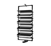 Generico Scarpiera Estraibile Girevole A 360°, Ripiano Impilabile, Scarpiera Multistrato, Altezza Regolabile, Salvaspazio(9 tier)