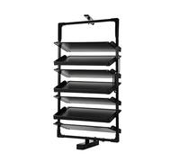 Generico Scarpiera Estraibile Girevole A 360°, Ripiano Impilabile, Scarpiera Multistrato, Altezza Regolabile, Salvaspazio(7 tier)