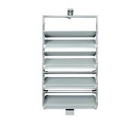 Generico Scarpiera Estraibile Girevole A 360°, Scarpiera Multistrato Regolabile In Altezza, Organizer Verticale For La Casa, Risparmia Spazio(8 tier)