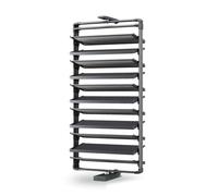 Generico Scarpiera Estraibile Girevole A 360°, Scarpiera Multistrato Regolabile In Altezza, Scaffale Portaoggetti Impilabile, For Ingresso Guardaroba(11 tier)