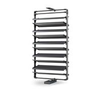 Generico Scarpiera Estraibile Girevole A 360°, Scarpiera Multistrato Regolabile In Altezza, Scaffale Portaoggetti Impilabile, For Ingresso Guardaroba(10 tier)