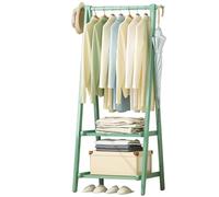 Generico Scarpiera Estraibile Girevole e impilabile, mobiletto portaoggetti Verticale Regolabile, Appendiabiti in Legno Resistente con vano Porta Scarpe - Autoportante per Ingresso, Soggiorno, corrid