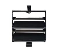 Generico Scarpiera Girevole A 360°, Organizer Estraibile Regolabile In Altezza, Ripiano Portaoggetti Verticale, For Armadio Da Camera Da Letto, Corridoio, Ingresso(4 tier)