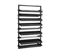 Generico Scarpiera Girevole A 360°, Scarpiera Estraibile Regolabile In Altezza, Ripiano Verticale Impilabile, Salvaspazio(9 tier)