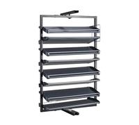 Generico Scarpiera Girevole A 360°, Scarpiera Girevole Regolabile In Altezza, Organizer Verticale For La Casa, Salva Spazio(8 tier)