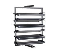 Generico Scarpiera Girevole A 360°, Scarpiera Girevole Regolabile In Altezza, Organizer Verticale For La Casa, Salva Spazio(6 tier)