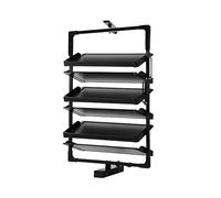 Generico Scarpiera Girevole - Ripiano Estraibile, mobiletto Multistrato, Altezza Regolabile, Organizer salvaspazio per riporre Le Scarpe in Modo efficiente e organizzare la casa