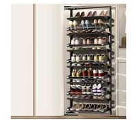 Generico Scarpiera Girevole, Ripiano Portaoggetti Verticale Regolabile In Altezza, Scarpiera Multistrato Montata Lateralmente A 90°, Salva Spazio(12 tier)