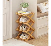 Generico Scarpiera Verticale - Organizer Pieghevole salvaspazio per Ingresso e ripostiglio, Perfetto per Piccoli spazi, Design Regolabile ed Elegante per Un Facile Accesso