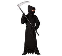 Generico Scary Costumes,Grim Robe Very Halloween Costume - Unisex Creepy Horror Costumes with Gloves & Scythe for Cosplay, Dress Up Parties