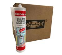 Generico Scatola 25 pezzi silicone acetico universale trasparente