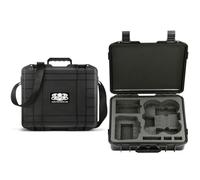 Generico Scatola antideflagrante per DJI Avata 360 Fly More Combo, borsa portaoggetti portatile impermeabile e antiurto, custodia rigida da viaggio per accessori del drone.