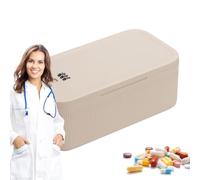 Generico Scatola Bloccabile Portacarte con Serratura a Combinazione | Contenitore Portatile Per Cibo Medicine Snack Viaggio Campeggio Barca Garage Esterno