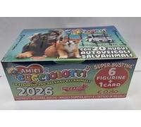 Generico SCATOLA BOX DA 100 BUSTINE FIGURINE AMICI CUCCIOLOTTI 2026