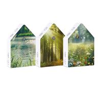 Generico Scatola Canoro, Dispositivo Rumore Bianco con Timer, Scatola Sonora con Sensore di Movimento, per Casa Giardino Bagno Yoga Spa Sala da tè Meditazione Viaggio