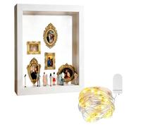 Generico Scatola con silhouette mini museo fai-da-te, scatola delle con visualizzazione della memoria | Ornamento per la casa per matrimoni, compleanni, inaugurazioni della casa, madri, fidanzate