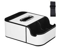 Generico Scatola Console Bracciolo - Scatola Portaoggetti Console Bracciolo Nera, Porta per Auto, Accessorio Durevole per Auto, Kit Dispositivo di Gestione 'organizzatore del Sedile Multifunzion