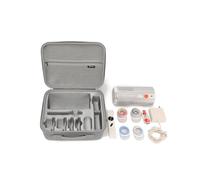Generico Scatola di immagazzinaggio portatile Adatto per XGIMI PLAY6 / 6E Viaggi Custodia per il trasporto Proiettore antigraffio a prova di polvere duro borsette Organizer Bag con tracolla (Grey)