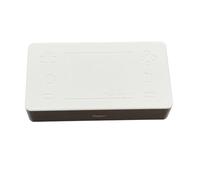 Generico Scatola di immagazzinaggio portatile per AYANEO Pocket S Mini Console di gioco Coperchio di protezione Retro palmare Console di gioco di viaggio Custodia per il trasporto (White)
