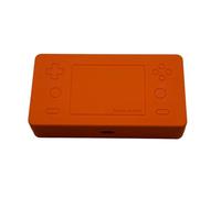 Generico Scatola di immagazzinaggio portatile per AYANEO Pocket S Mini Console di gioco Coperchio di protezione Retro palmare Console di gioco di viaggio Custodia per il trasporto (Orange)