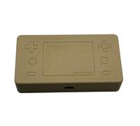 Generico Scatola di immagazzinaggio portatile per AYANEO Pocket S Mini Console di gioco Coperchio di protezione Retro palmare Console di gioco di viaggio Custodia per il trasporto (Light Brown)
