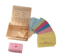 Generico Scatola Di Legno Per Versetti Biblici | 150 Carte Per Decorazione Devozionale - Organizzatore Cristiano per Versetti Biblici | Per Casa Preghiera Chiesa Matrimonio Riunione Familiare